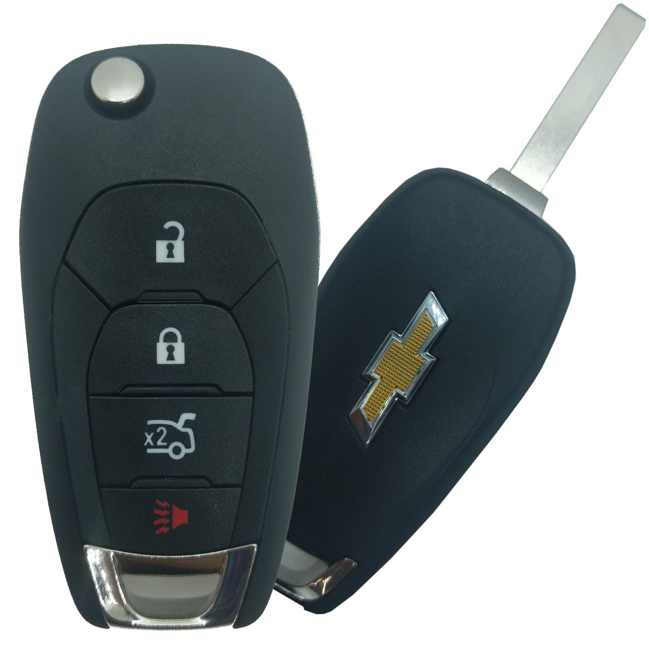 New OEM Chevrolet Cruze 13513842 LXP-LT004 2298A-T004 Key - Flip / Remote