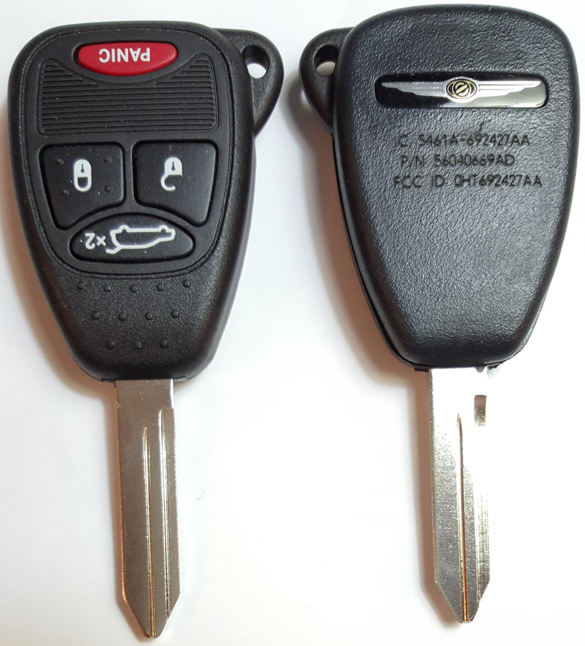OEM Chrysler 4 button RemoteHead COMPLETE OEM Fob fobik key remote panic lock unlock