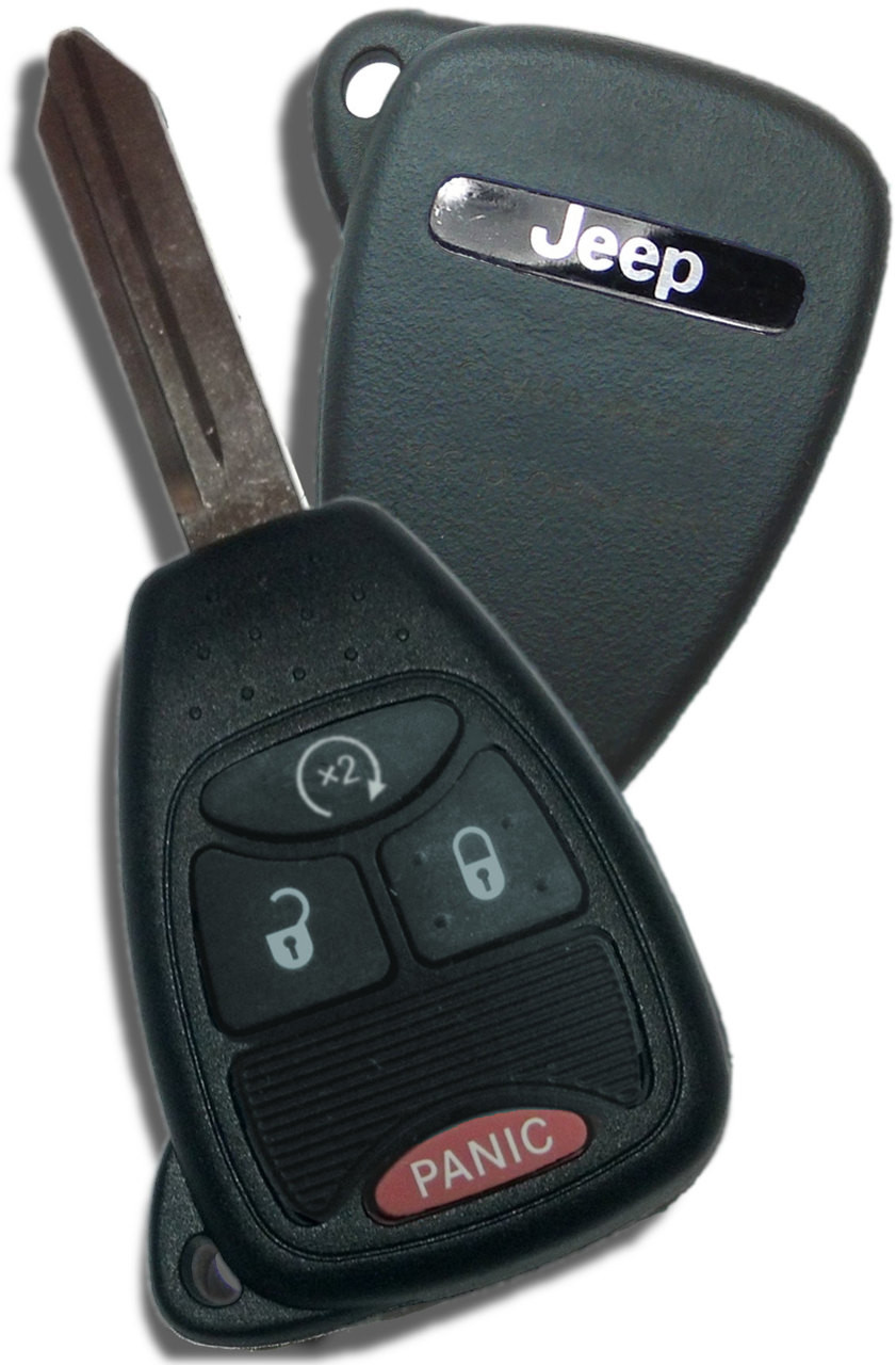 OEM Jeep Compass , Wrangler , Patriot 04589621AB OHT692713AA 5461A-692713AA Key - Remote Head