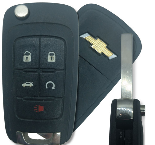 OEM Chevrolet 5 Btn 13574863 Remote Key Fob AVL-B01T1AC