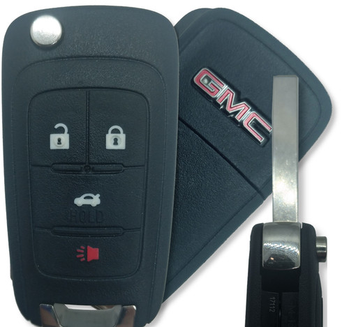 New OEM GMC Terrain 13501513 OHT01060512 5461A-01060512 Key - Flip / Remote