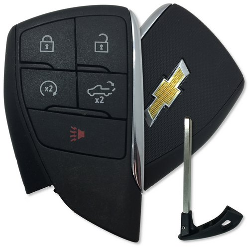 Chevrolet Silverado 5 Button - (Panic , Lock , Unlock , Remote Start , Tailgate) Key - Prox Smart