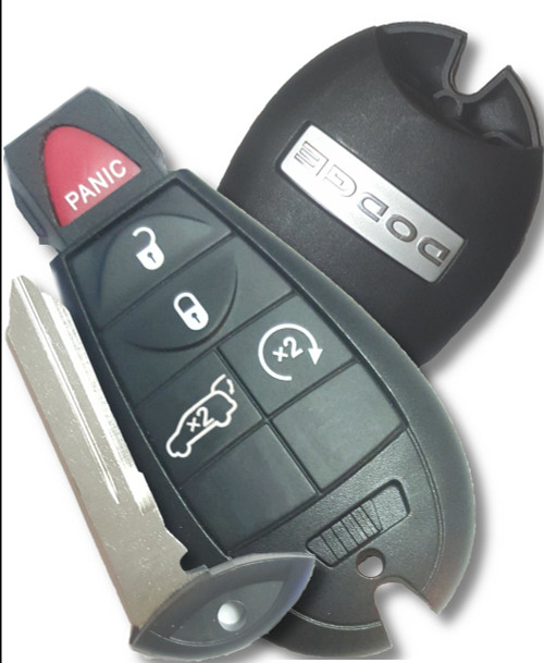 New OEM Dodge 5 button Fobik KEYLESS-GO Key Truck 2008 2009 2010 2011 2012 2013 2014