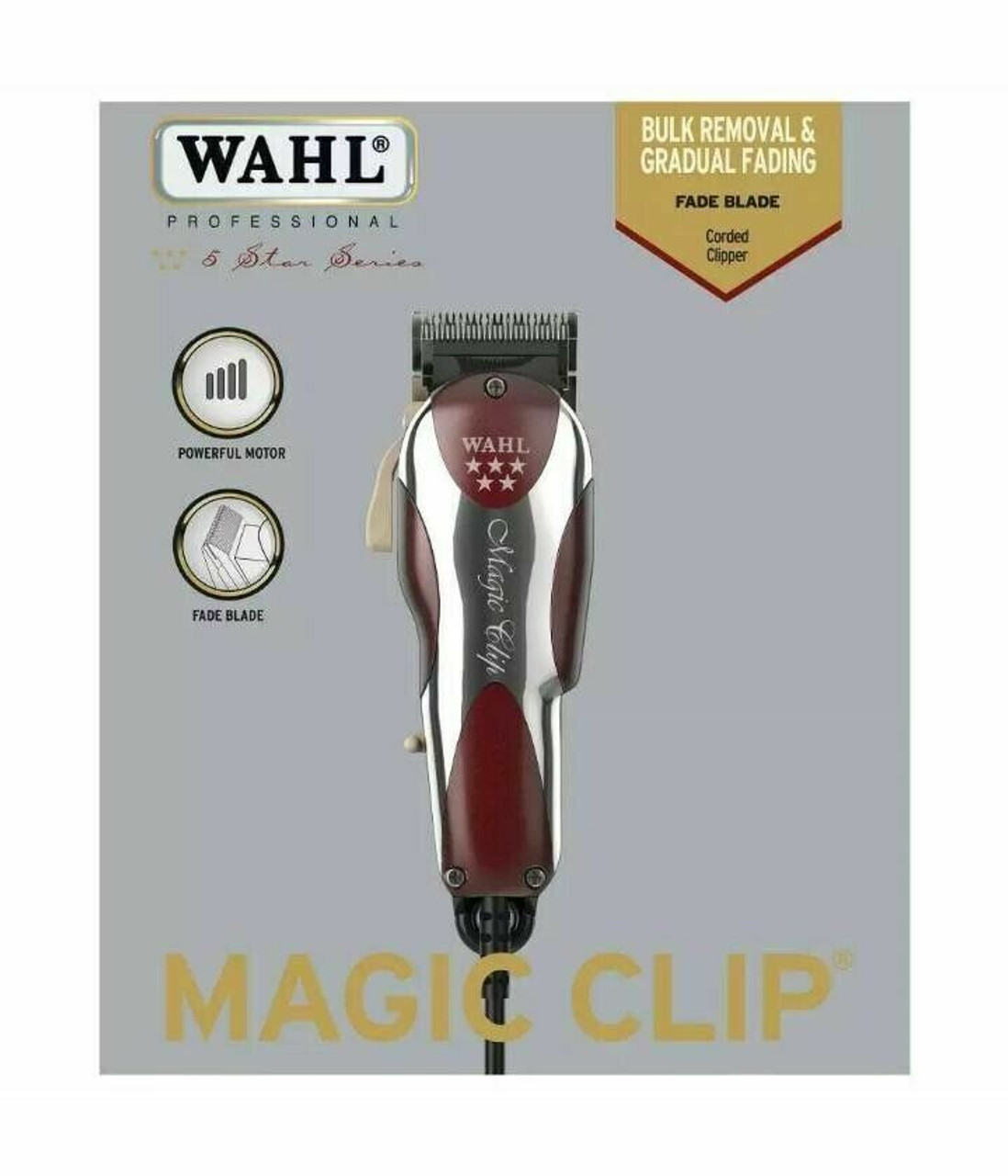 Wahl Magic Clip 5 Star Mains Clipper - Salon Essentials