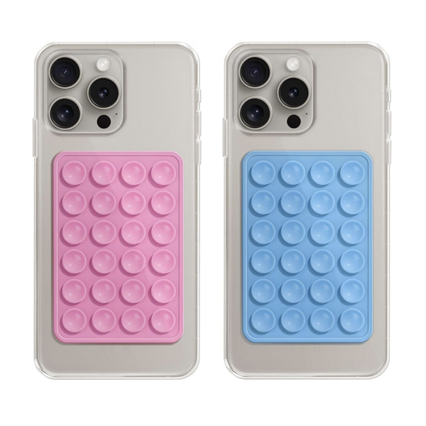 Bubblegum Pink + Sky Blue - Sticky Case™ (2-Pack)