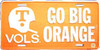 Tennessee Volunteers NCAA License Plate