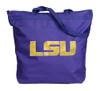 LSU Tigers NCAA Zipper Tote Bag