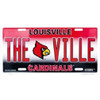 Louisville Cardinals NCAA "THE VILLE" License Plate