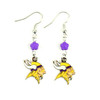 Minnesota Vikings NFL Sophie Style Dangle Earrings