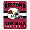 Arizona Cardinals NFL Northwest Team Stripe Fleece Throw