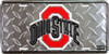 Ohio State Buckeyes NCAA "Diamond" License Plate