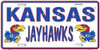 Kansas Jayhawks NCAA License Plate