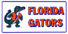 Florida Gators NCAA License Mascot Plate