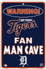 Detroit Tigers MLB Fan Man Cave Parking Sign