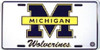 Michigan Wolverines NCAA License Plate