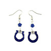 Indianapolis Colts NFL Sophie Style Dangle Earrings