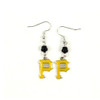 Pittsburgh Pirates MLB Sophie Style Dangle Earrings