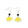 Iowa Hawkeyes NCAA Sophie Style Dangle Earrings