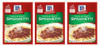 McCormick Thick & Zesty Spaghetti Sacue Mix 3 Packet Pack
