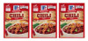 McCormick Hot Chili Seasoning Mix 3 Packet Pack