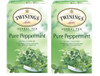 Twinings Of London Pure Peppermint Herbal Tea 2 Pack