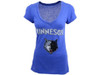 Minnesota Timberwolves NBA Majestic Tri-Blend V-Neck Tee