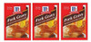 McCormick Pork Gravy Mix 3 Packet Pack