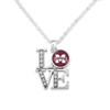 Mississippi State Bulldogs NCAA Charm Necklace Love, Team Logo