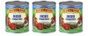 Tuttorosso Diced Tomatoes No Salt Added 3 Can Pack