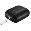 San Francisco Dons NCAA Fan Brander Black Leather AirPod Case