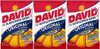 David's Sunflower Seeds Original Roasted & Salted 3 Bag Pack