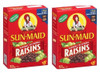 Sun Maid Natural California Raisins 2 Box Pack