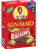 Sun Maid Natural California Raisins 2 Box Pack