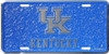 Kentucky Wildcats NCAA Mosaic License Plate