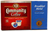 Community Coffee Breakfast Blend Coffee Keurig K Cup
