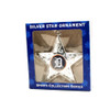 Detroit Tigers MLB Sports Collectors Series Silver Star Ornament