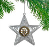 Boston Bruins NHL Sports Collectors Series Silver Star Ornament