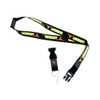 Texas Longhorns NCAA Black Neon Lanyard