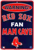 Boston Red Sox MLB Fan Man Cave Parking Sign