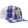 LSU Tigers NCAA TOW Acres Plaid Snapback Hat