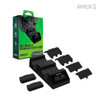 Dual Controller Rechargeable Battery Station for Xbox One, Xbox S, Xbox X