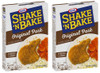 Shake'n Bake Original Pork Seasoned Coating Mix 2 Box Pack