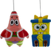 SpongeBob and Patrick 3 1/2-Inch Decoupage Ornaments