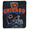 Chicago Bears NFL Northwest "Mirror" Fleece Throw