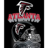 Atlanta Falcons NFL Northwest "Mirror" Fleece Throw