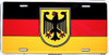 Germany Flag Eagle License Plate