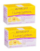 Bigelow I Love Lemon Herbal Tea Bags 2 Box Pack