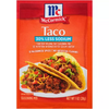 McCormick 30% Less Sodium Taco Seasoning Mix 3 Packet Pack