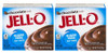 Jello Sugar Free Chocolate Instant Pudding & Pie Filling Mix 2 Pack