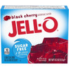 Jell-O Black Cherry Sugar Free Instant Jello Gelatin Mix 2 Pack